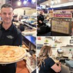 A Pizzeria Long Island se torna viral com vídeos atrevidos, dando aos más clientes um gostinho de seu próprio remédio: 'Vá sentar -se'