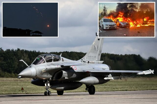 A Polônia implanta aeronaves depois que a Rússia lança ataques na Ucrânia

