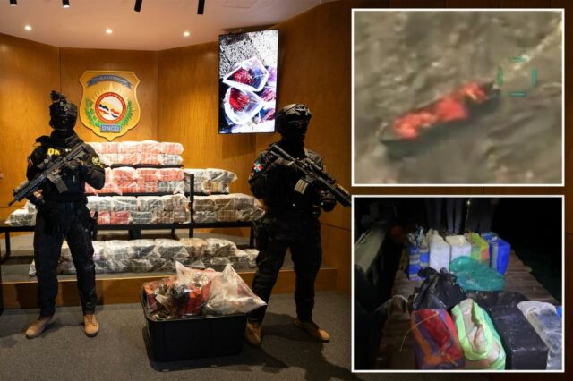 A República Dominicana diz que apreendeu 377 pacotes de cocaína na lancha destruída pela Marinha dos EUA

