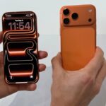 iPhone 17 em mãos