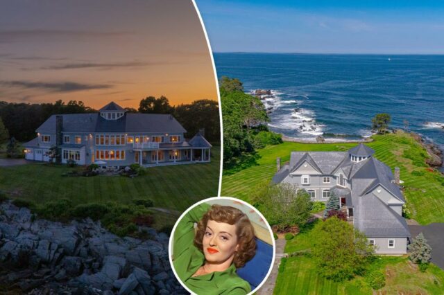 A antiga casa do Maine, de Bette Davis, foi vendida por US $ 13,4 milhões - o negócio residencial mais caro do estado em uma década

