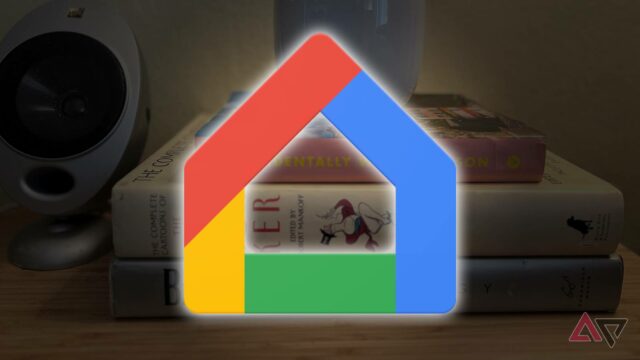 Guia Favoritos do aplicativo do Google Home mostrando feeds de câmera de segurança e outros dispositivos