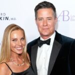Ivana Firestone, Andrew Firestone na 18ª gala anual do Los Angeles Ballet em Beverly Wilshire, um hotel Four Seasons em 18 de abril de 2024 em Beverly Hills.