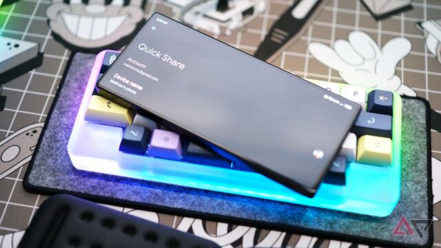 A compatibilidade do iPhone Apple do Google Quick Share obtém uma espiada muito cedo 

