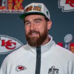 Kansas City Chiefs Travis Kelce é uma estrela da moda, veja sua evolução de estilo em fotos 081