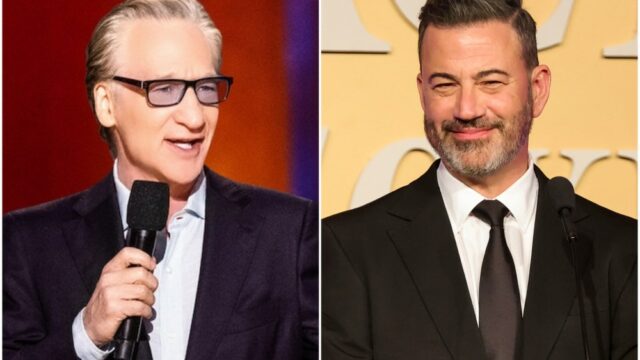 A despesa Maher protege 'meu compatriota' Jimmy Kimmel, bate a ABC e lembra seu próprio término pela rede: 'ABC representa "sempre estar clagando"' 

