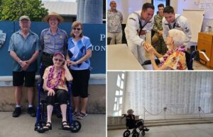 A enfermeira da Segunda Guerra Mundial de 106 anos doa bala do coração do marido para o Museu de Pearl Harbor A enfermeira da Segunda Guerra Mundial de 106 anos doa bala do coração do marido para o Museu de Pearl Harbor