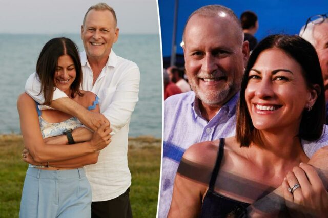 A esposa do ator de 'Full House', Dave Coulier, presta homenagem a ele após a batalha do câncer: 'Você ainda está aqui'

