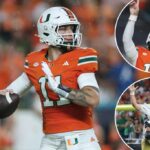 A estréia estelar de Carson Beck lidera o número 10 de Miami pelo número 6 Notre Dame em Thriller