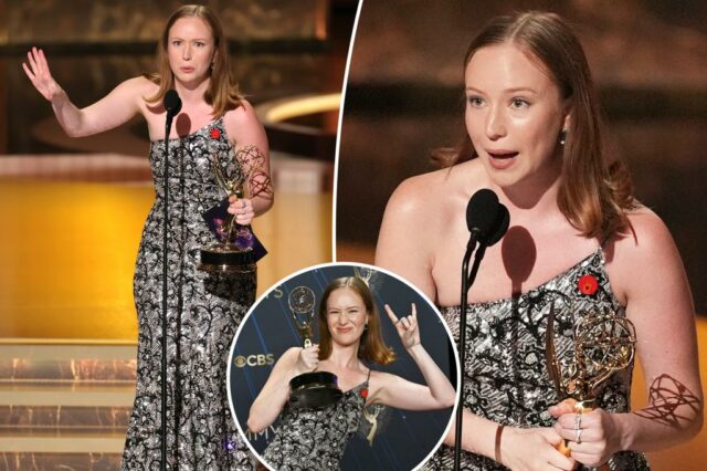 A estrela de 'Hacks', Hannah Einbinder, explodiu para o controverso discurso do Emmys 2025: 'Real Loser'


