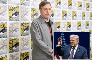 A estrela de Star Wars, Mark Hamill A estrela de Star Wars, Mark Hamill