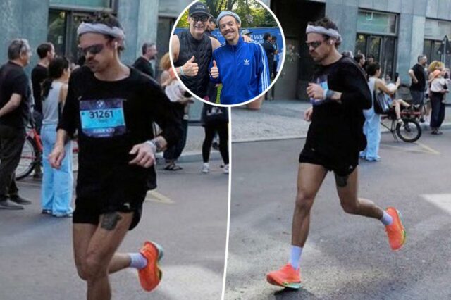 A estrela pop Harry Styles executa a maratona de Berlim em menos de 3 horas - usa nome falso para competir

