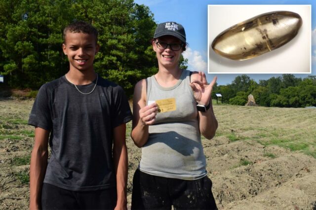 A família Oklahoma descobre quase 3 cards diamantes no State Park-graças a ferramentas de armazenamento de desconto

