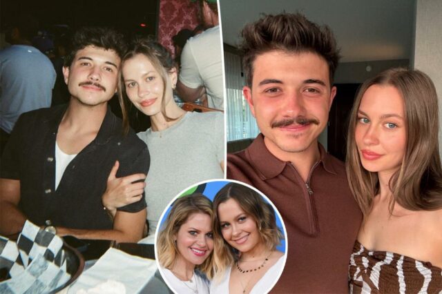 A filha de Candace Cameron Bure, Natasha, se casa com o ex -aluno do Disney Channel Bradley Steven Perry no casamento íntimo de Malibu


