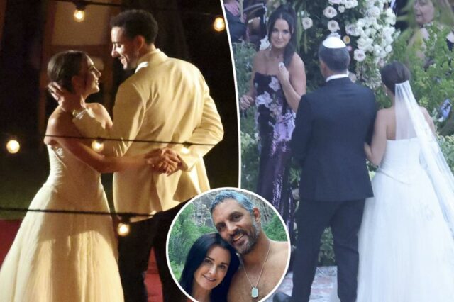 A filha de Kyle Richards e Mauricio Umnsky, Alexia, se casa com Jake Zingerman no casamento íntimo da Califórnia

