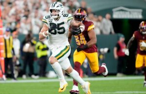 A função de 57 jardas da Kraft estabelece o Bay TD amigável ao meio ambiente A função de 57 jardas da Kraft estabelece o Bay TD amigável ao meio ambiente