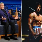 A icônica cena de 'rochos' de Sylvester Stallone foi improvisada e disparada 'antes da polícia chegar'