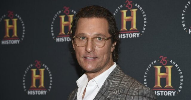 A mãe de Matthew McConaughey é meio faladora, então ele manteve os Deets dela por vários anos 

