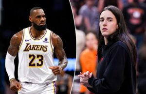 A mensagem sincera de LeBron James para Caitlin Clark depois que sua temporada termina com lesão A mensagem sincera de LeBron James para Caitlin Clark depois que sua temporada termina com lesão