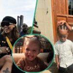 A parceira de Wizkid, Jada P, compartilha fotos dela e dos filhos de Singer de férias na Jamaica