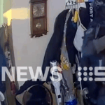 Cerco da polícia Hove Adelaide