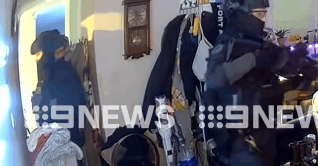 Cerco da polícia Hove Adelaide