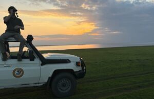 A pesquisa científica não é simplesmente realizada em laboratórios. Ocasionalmente, você precisa obter suas mãos impuras para descobrir Cinco cientistas, um homem mais velho e quatro mulheres mais jovens, ficam em seus casacos de laboratório em torno de uma mesa com uma múmia embrulhada no que parece ser a secultura.