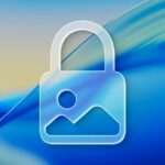 A posição da Apple sobre a criptografia forte recebe o apoio da FTC | Cadeado de estilo líquido de vidro