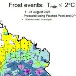 A primavera surgiu: os eventos Frost ainda são uma preocupação para as nossas culturas de grãos?