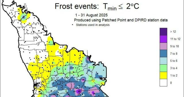 A primavera surgiu: os eventos Frost ainda são uma preocupação para as nossas culturas de grãos?


