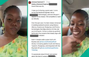 A senhora nigeriana impressiona as pessoas após a entrevista com e -mail inteligente, compartilha evidências A senhora nigeriana impressiona as pessoas após a entrevista com e -mail inteligente, compartilha evidências