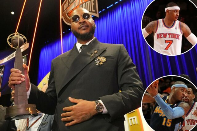 A verdade por trás da visão do Hall da Fama do Hall da Fama de Carmelo Anthony

