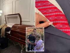 A viúva de Charlie Kirk, Erika, chora sobre seu caixão em fotos emocionais: ‘Você não tem ideia’ A viúva de Charlie Kirk, Erika, chora sobre seu caixão em fotos emocionais: 'Você não tem ideia'