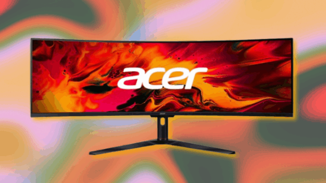 ACERS 49 polegadas EI1 Bent Display é para sua taxa ideal porque 2024 

