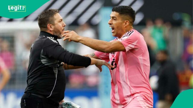 ASSISTA: Luis Suarez parece cuspir na equipe de Seattle Sounders depois da final da Copa das Ligas do Inter Miami Lose

