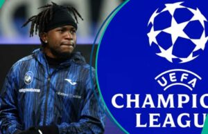 ATALANTA DOW ADEMOLA Lookman da equipe da Liga dos Campeões para enfrentar o Paris Saint-Germain ATALANTA DOW ADEMOLA Lookman da equipe da Liga dos Campeões para enfrentar o Paris Saint-Germain