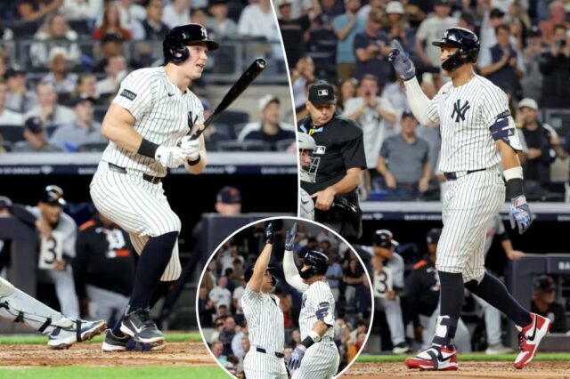 Aaron Judge faz mais história para liderar os Yankees na vitória desigual sobre os tigres

