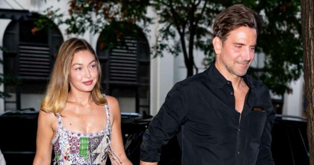 Bradley Cooper e Gigi Hadid avistaram torcendo com as águias da Philadelphia durante o jogo da NFL Playoff 791