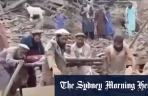 Afeganistão atingido por um terremoto de magnitude 6.0 Afeganistão atingido por um terremoto de magnitude 6.0