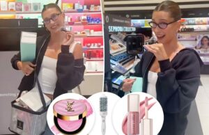 ‘After Hours Hours, de Hailey Bieber, Sephora Haul’ inclui esses ‘favoritos’ de beleza Hailey Bieber em uma loja Sephora