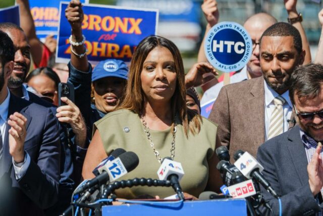 Ag tish James se fixa em inimigos políticos, ignora a corrupção maciça em seu estado natal

