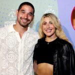 Alan Bersten e Emma Slater estão prontos para dançar em Taylor Swift Wedding