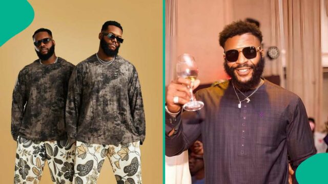 Alívio como irmão desaparecido de bbnaija mbadiwe gêmeos encontrados em condição angustiada

