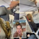 American Airlines Passager DUCT-Taped to Wat para atacar comissário de bordo, ameaçando a tripulação durante a explosão bizarra no ar: federais