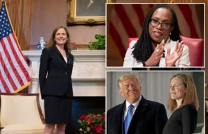 Amy Coney Barrett defende Jackson Jabs como ‘garantido’ em rara aparência pública Amy Coney Barrett defende Jackson Jabs como 'garantido' em rara aparência pública