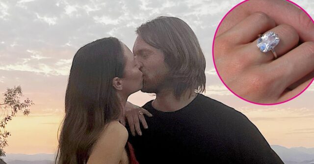 Anel de noivado de Claudia Sowski do irmão de Billie Eilish, Finneas, o corte de cards de custo e mais 004 embutido