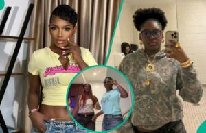 Annie Idibia e filha Isabella Jump no Hot Body Challenge, clipe doce desencadeia reações emocionais Annie Idibia e filha Isabella Jump no Hot Body Challenge, clipe doce desencadeia reações emocionais