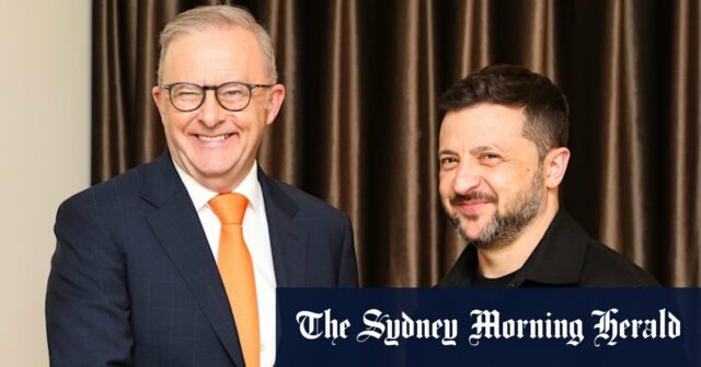 Anthony Albanese se junta à Ucrânia Global Ucrânia urgente

