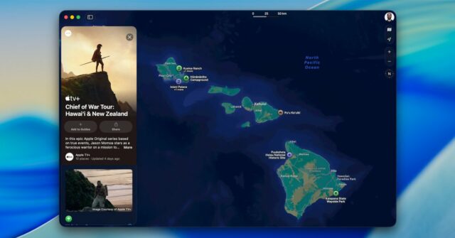 Apple Maps obtém um guia turístico 'Principal da Batalha' com lugares no Havaí e Nova Zelândia 

