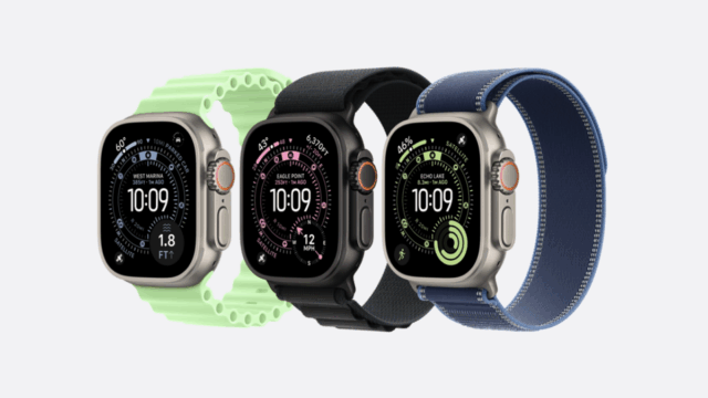 Feche o Apple Watch Ultra 3